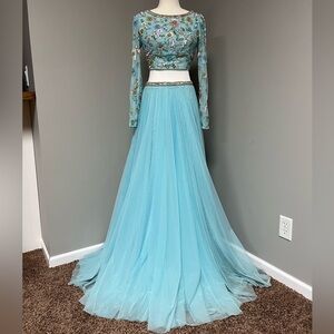 Sherri Hill 2-piece gown size 4